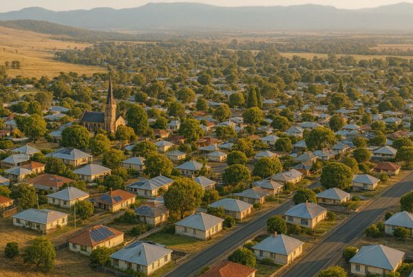 Why regional towns have come into focus.